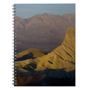 Mornings first light on Zabriskie Point and 3 Notebook