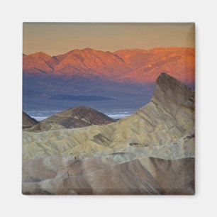 Mornings first light on Zabriskie Point and Magnet