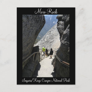 Moro Rock Sequoia National Park Postcard