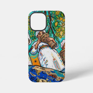 Moroccan Ahwash Amazigh Folk Art Print iPhone 12 Mini Case