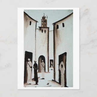 Moroccan Alleyway Postcard
