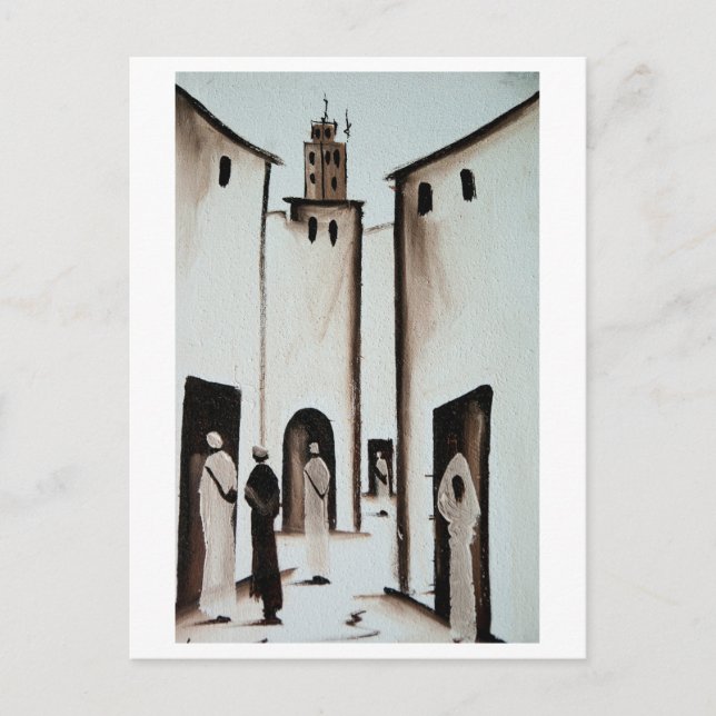 Moroccan Alleyway Postcard (Front)