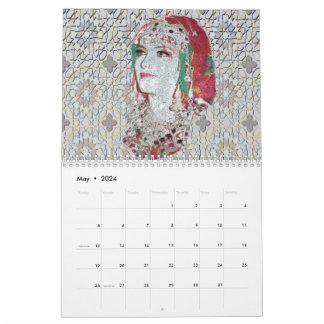 Moroccan Amazigh Beauty Calendrier Calendar