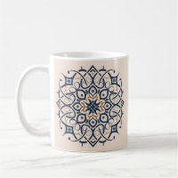 Moroccan Andalusian decorations, Mandala-Pattern