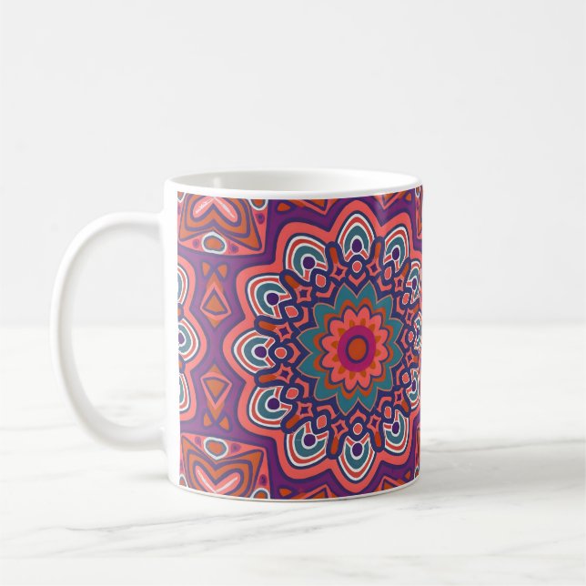 Moroccan Andalusian mosaic Coffee Mug (Left)