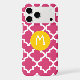 Moroccan Any Colour Personalised Monogram iPhone