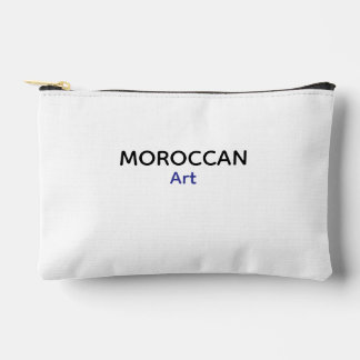 Moroccan Art Minimalist Accessory Pouch