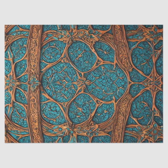 Moroccan Art Tissue Paper (Front)