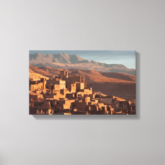 Moroccan Atlas sun painting Canvas Print