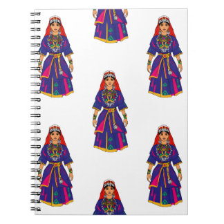 Moroccan Berber traditional dress Notebook