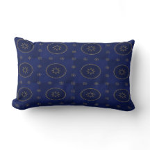 Moroccan Celestial Gold Star Throw Pillow