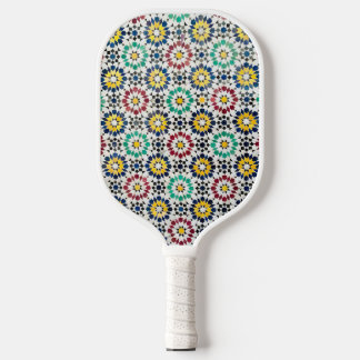 Moroccan Ceramic Zellije Pickleball Paddle