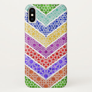 Moroccan Chevrons iPhone X Case