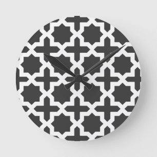 Moroccan Days Round Clock