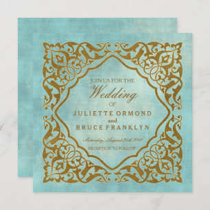 Moroccan Design - Invitation Card
