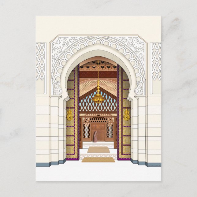 Moroccan Doorsc Postcard (Front)