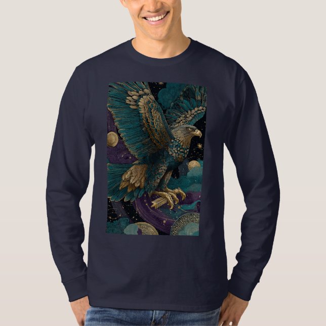 Moroccan eagle Zellige t-shirt  (Front)