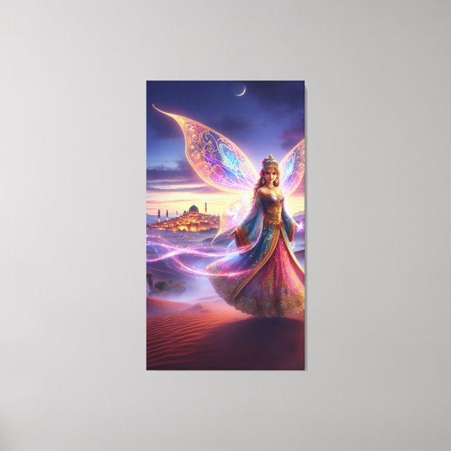 Moroccan Fairy Canvas Print (Front)