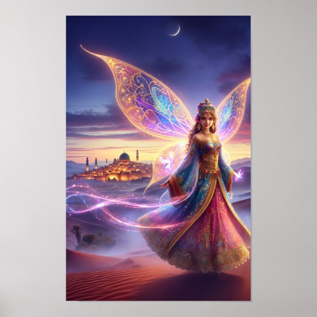 Moroccan Fairy Poster (Front)