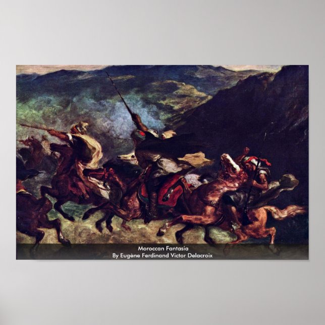 Moroccan Fantasia Poster (Front)