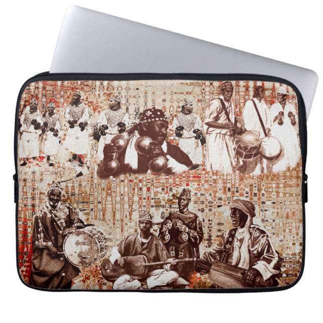 Moroccan Feast V4 Laptop Sleeve (Front)