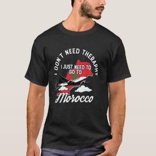 Moroccan Flag I Morocco Flag I Vacation I Morocco T-Shirt