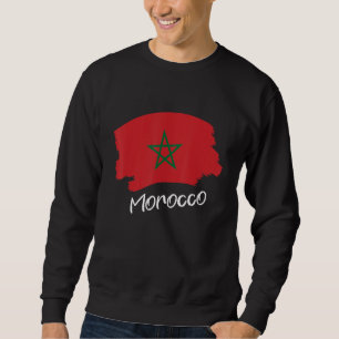 Moroccan Flag Morocco 1 Sweatshirt