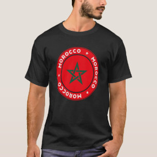 Moroccan Flag of Morocco T-Shirt