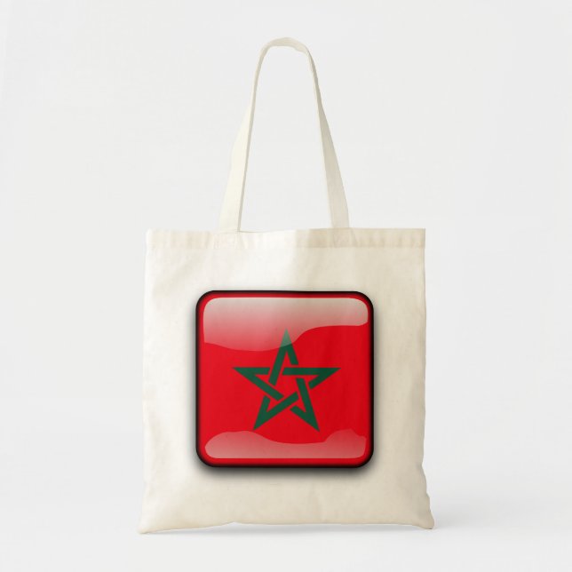 Moroccan Flag Tote Bag (Front)