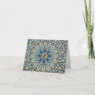 Moroccan Fountain Card