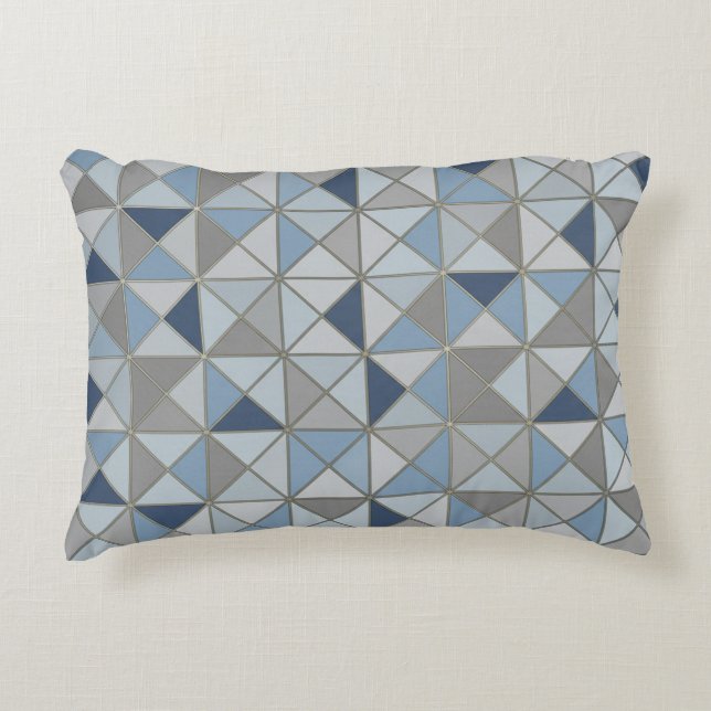Moroccan Geometric Throw Pillow (Front)
