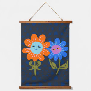 Moroccan Happiness Hanging Tapestry