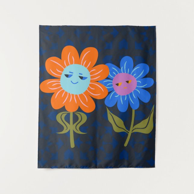 Moroccan Happiness Tapestry (Front)