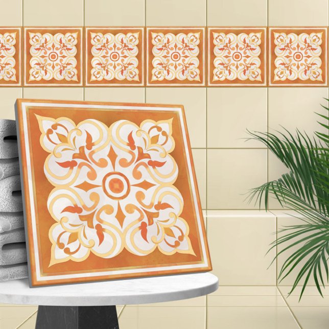 Moroccan Harvest Gold Yellow Tile (Creator Uploaded)