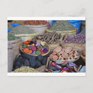 Moroccan Herbs and Spices Postcard