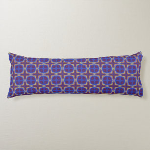 Moroccan kaleidoscope body pillow