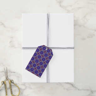 Moroccan kaleidoscope gift tags