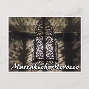 Moroccan Lamp Postcard