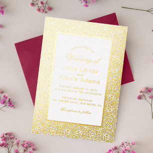 Moroccan Lattice Geometric Mandala Wedding