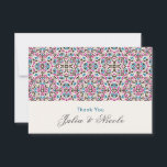 Moroccan Lattice Geometric Mandala Wedding<br><div class="desc">Beautiful Invitation to celebrate Special occasions and festivals comes with digital and E-invitation as per your request. We would love to replicate our designs to make multiple products like rsvp cards, labels envelopes, and more. Customisation is available for ready to print on request at info@shamaurcreatif@gmail.com. Look Forward to hearing from...</div>