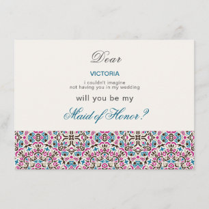 Moroccan Lattice Geometric Mandala Wedding Menu