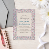 Moroccan Lattice Geometric Mandala Wedding