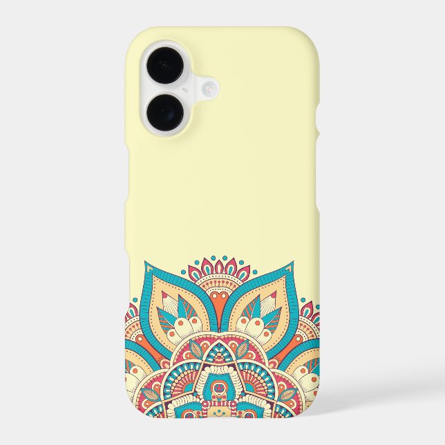Moroccan mandala colourful ethnic pattern (Back)