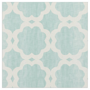 Moroccan Mint Tiles Fabric