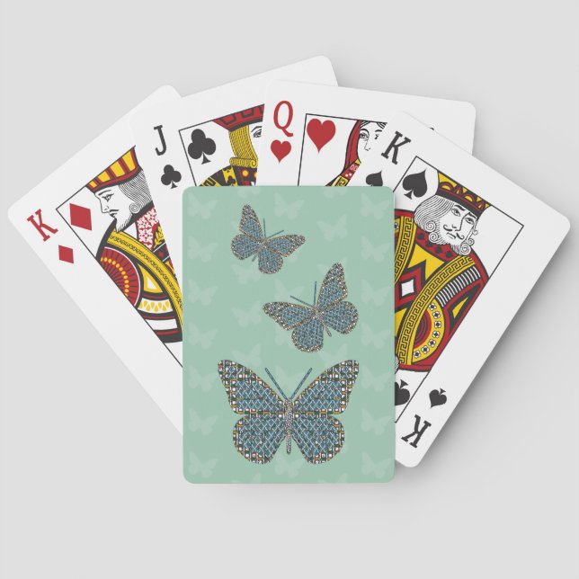 Moroccan Monarch Classic Playing Cards (Back)