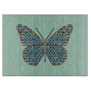 Moroccan Monarch Glass Cutting Board