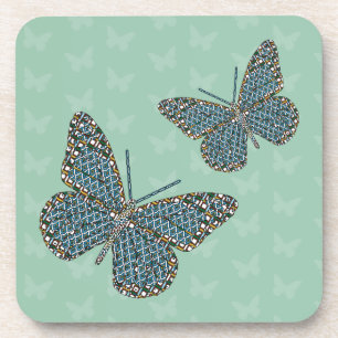Moroccan Monarch Square Coaster