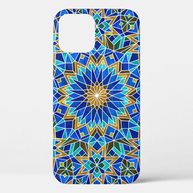 Moroccan Mosaic: Arabic Seamless Design Case-Mate iPhone Case (Back)