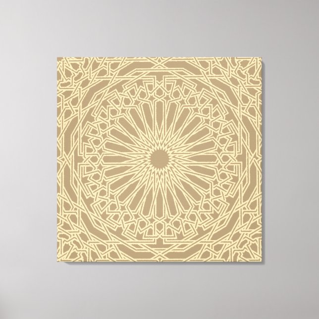 Moroccan Mosaic | Customisable Canvas (Front)