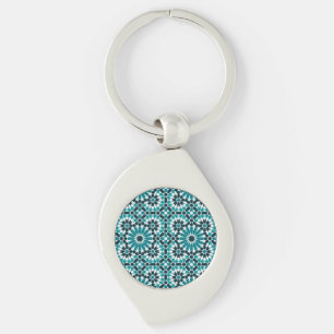moroccan mosaic keychain